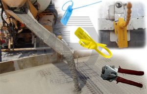 kẹp chì xe bê tông