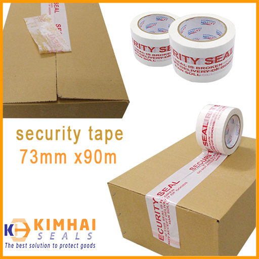 Sản phẩm băng keo niêm phong bản rộng đóng hàng 73mm x 90m
