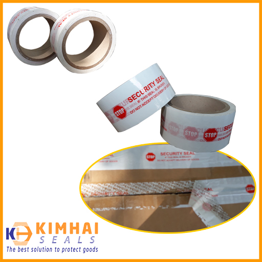 Sản phẩm băng keo niêm phong hàng hóa để lại vết keo