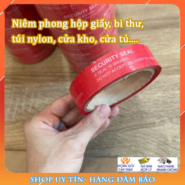 băng dính niêm phong