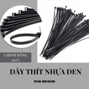 Ứng dụng của dây thít nhựa đen trong đóng gói