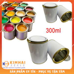 lon tròn nắp cậy đựng sơn