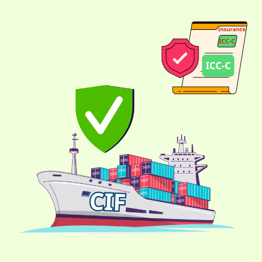 CIF yêu cầu người bán phải mua bảo hiểm hàng hóa ở mức tối thiểu