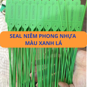 Vì sao seal niêm phong nhựa màu xanh lá là giải pháp an toàn cho logistic và kho hàng