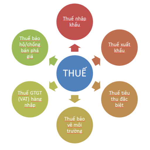 Một số loại thuế xuất nhập khẩu hay gặp