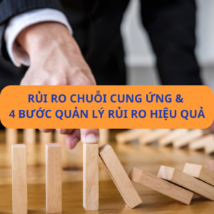 Rủi ro chuỗi cung ứng và 4 bước quản lý rủi ro hiệu quả