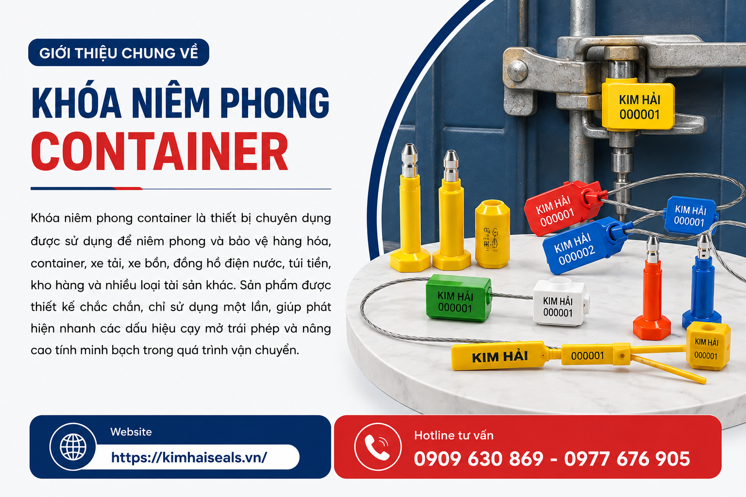 Khóa niêm phong container