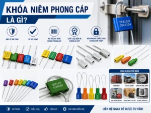 Khóa niêm phong cáp KIMHAISEAL – Giải pháp niêm phong an toàn cho hàng hóa