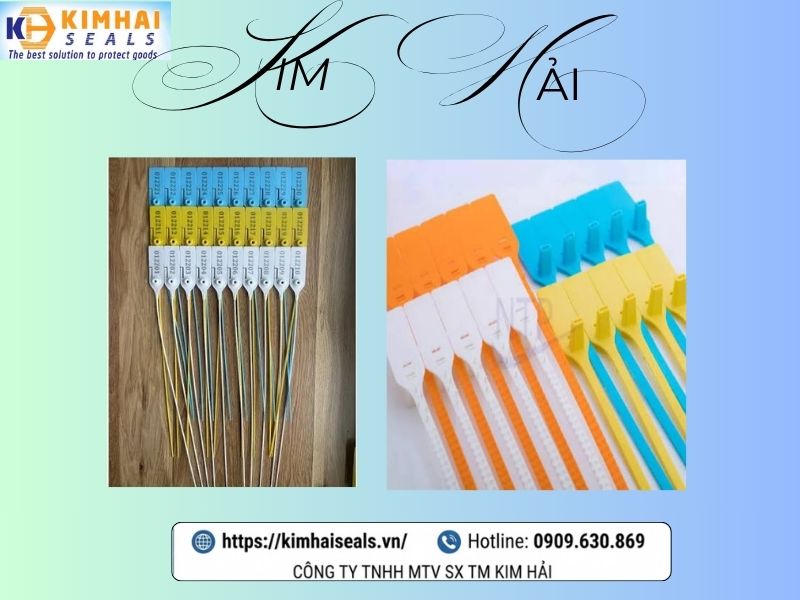 Ưu điểm của khóa niêm phong nhựa KIMHAISEAL Ưu điểm của khóa niêm phong nhựa KIMHAISEAL